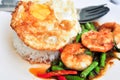 Thai shrim cury Royalty Free Stock Photo