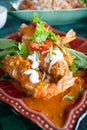 Thai Shrimp curry Royalty Free Stock Photo