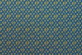 Thai silk fabric pattern Royalty Free Stock Photo