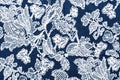 Thai silk fabric pattern