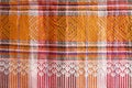 Thai silk pattern fabric