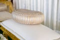 Thai silk pumkin pillow
