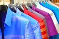 Thai silk shirt Royalty Free Stock Photo