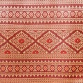 Thai silk texture Royalty Free Stock Photo