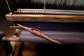 Thai Silk. wooden weaving shuttle for homemade silk