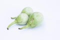 Thai Small Eggplant On White Background