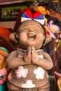 Thai Smile Clay Dolls Royalty Free Stock Photo