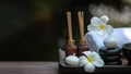 Thai Spa. Massage spa treatment aroma for healthy wellness and relax. Royalty Free Stock Photo