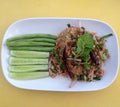 Thai spicy mince pork