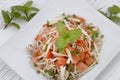 Thai spicy salmon salad