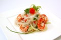 Thai spicy seafood salad Royalty Free Stock Photo