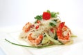 Thai spicy seafood salad Royalty Free Stock Photo