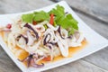 Thai Spicy Squid Salad