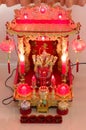 Small shrine in Chinese people house, Thailand