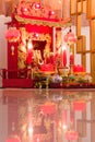 Small shrine in Chinese people house, Thailand