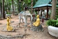 Thai statue Royalty Free Stock Photo