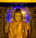 Thai statue with LED lights