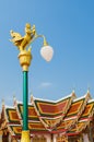 Thai street lamp