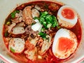Thai Streetfood "Kuay Tiew Tom Yum Royalty Free Stock Photo