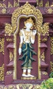 Thai Stucco Art Royalty Free Stock Photo