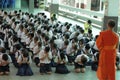 Thai student Meaning meditation