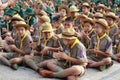 Thai student scouts camp