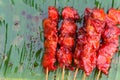 Thai style chicken babeque Royalty Free Stock Photo