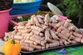 Thai Style ferment sausage Royalty Free Stock Photo