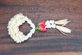 Thai style garland Royalty Free Stock Photo