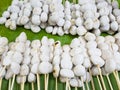 Thai style grilled pork or meat ball Royalty Free Stock Photo