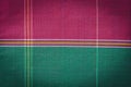 Thai style handcrafted textile made by silk from northeast, Thai Royalty Free Stock Photo