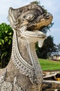 Thai style lion statue Royalty Free Stock Photo