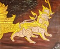 Thai style painting art