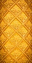 Thai style pattern design handcraft on wood Royalty Free Stock Photo
