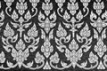 Thai style pattern wallpaper Royalty Free Stock Photo