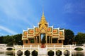 Thai Pavilion in the middle of the water Royalty Free Stock Photo
