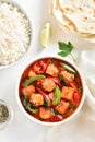 Thai style red chicken curry Royalty Free Stock Photo