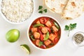 Thai style red chicken curry Royalty Free Stock Photo