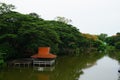 The Thai style river side pavilion