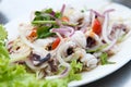 Thai style squid salad