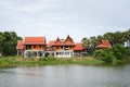 Thai style traditional wooden house Royalty Free Stock Photo