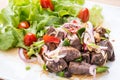 Thai Summer spicy beef salad Royalty Free Stock Photo