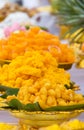 Thai sweets at a Buddhist ceremony
