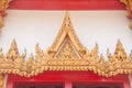 Thai temple door sculpture at Wat Nong Wang ,thai temple