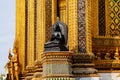 Thai temple of emarald buddha bangkok, Thailand Royalty Free Stock Photo