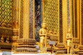 Thai temple of emarald buddha bangkok, Thailand Royalty Free Stock Photo