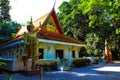 Thai temple with giant