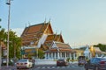 Sutat temple landmark of Bangkok, Thailand