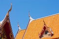 Thai temple roof