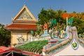 Famous temple in Bangkok, Wat Ratchaburana, Bangkok, Thailand Royalty Free Stock Photo